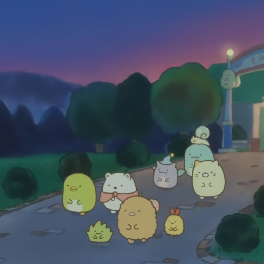 角落生物大电影第二部头像背景图自截