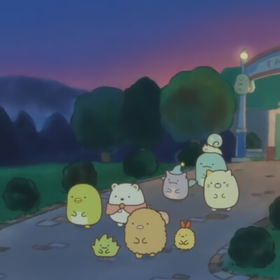 角落生物大电影第二部头像背景图自截