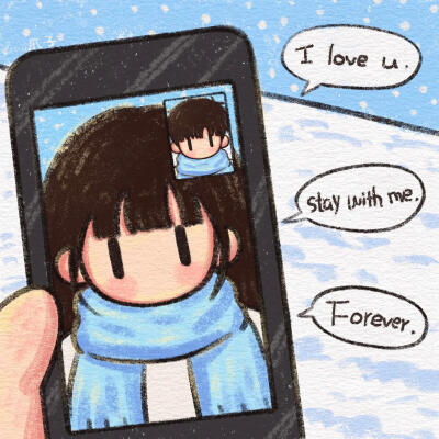 情侣头像·图源微博