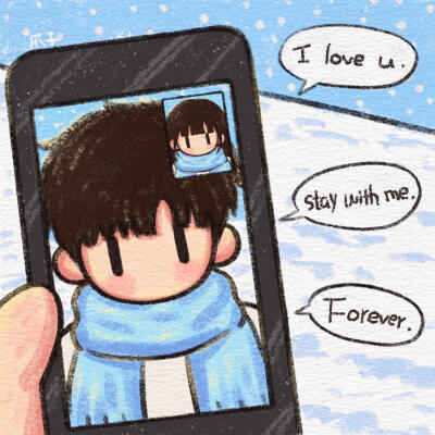 情侣头像·图源微博