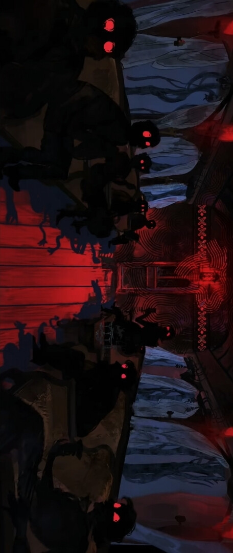 插画壁纸-重返未来1999-长夜鸣笛-唯美景致