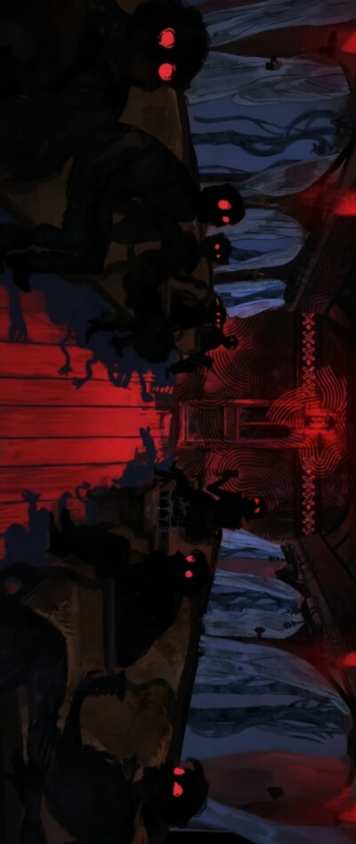 插画壁纸-重返未来1999-长夜鸣笛-唯美景致