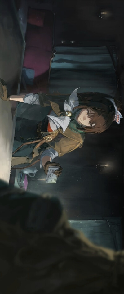 插画壁纸-重返未来1999-长夜鸣笛-唯美景致