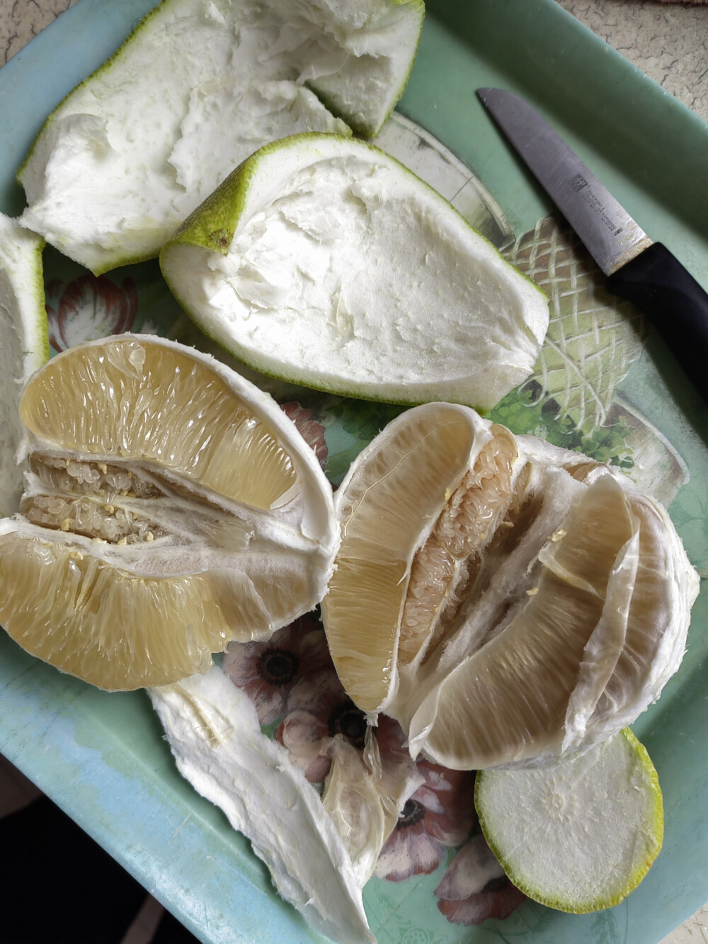 2025/10/22虫妈里的文旦口感不错