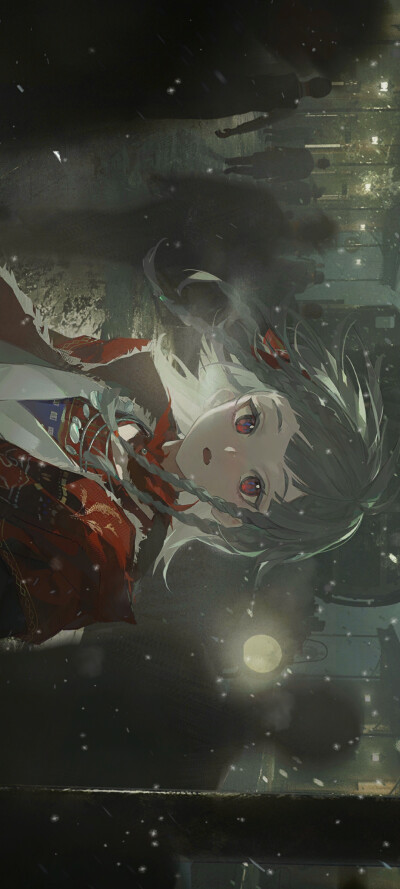 插画壁纸-重返未来1999-长夜鸣笛-野树莓