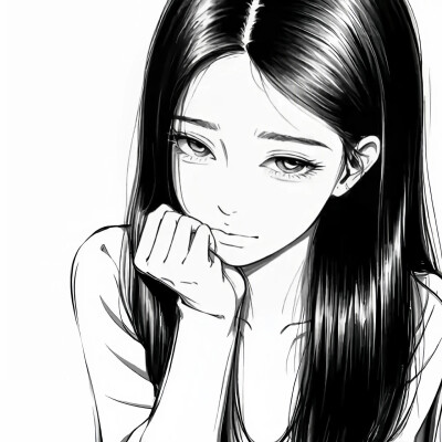 动漫女头 低饱和