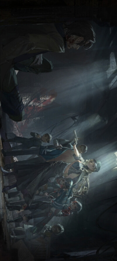 插画壁纸-重返未来1999-长夜鸣笛-告死鸟