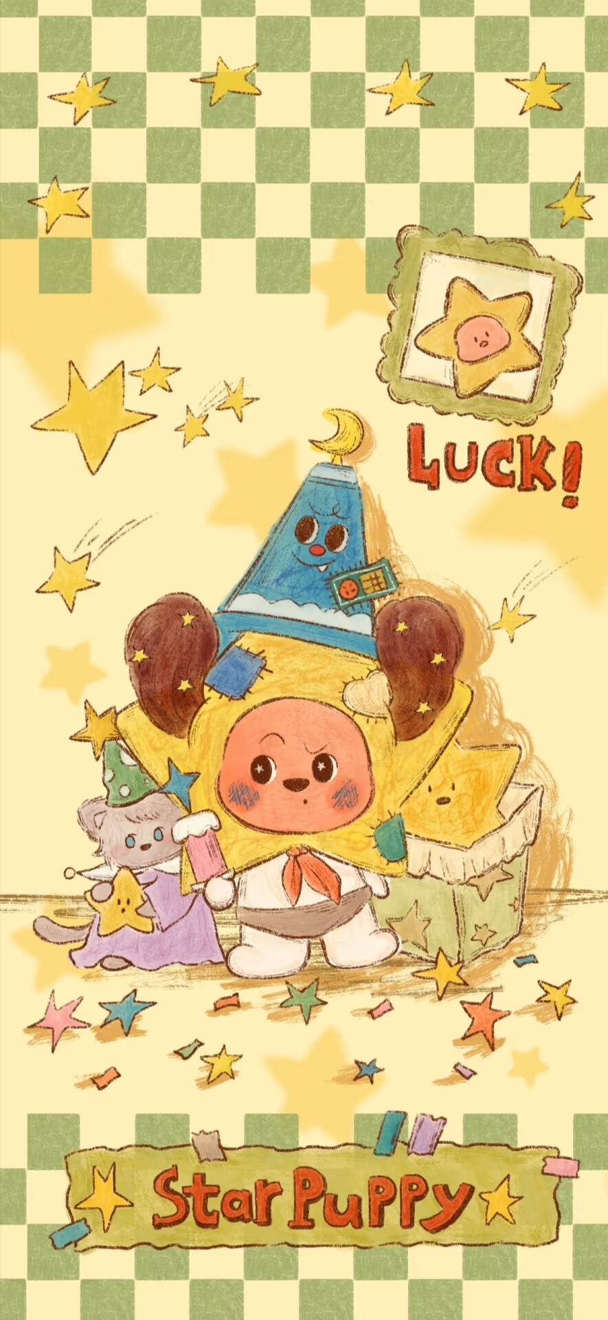 壁纸涂鸦手绘卡通