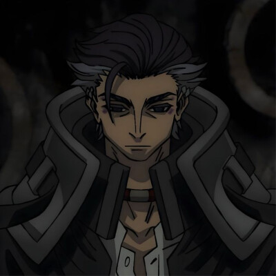 番剧：废渊战鬼
角色：佐池爾·提豊（Zodyl Typhon）
动漫男头Δ