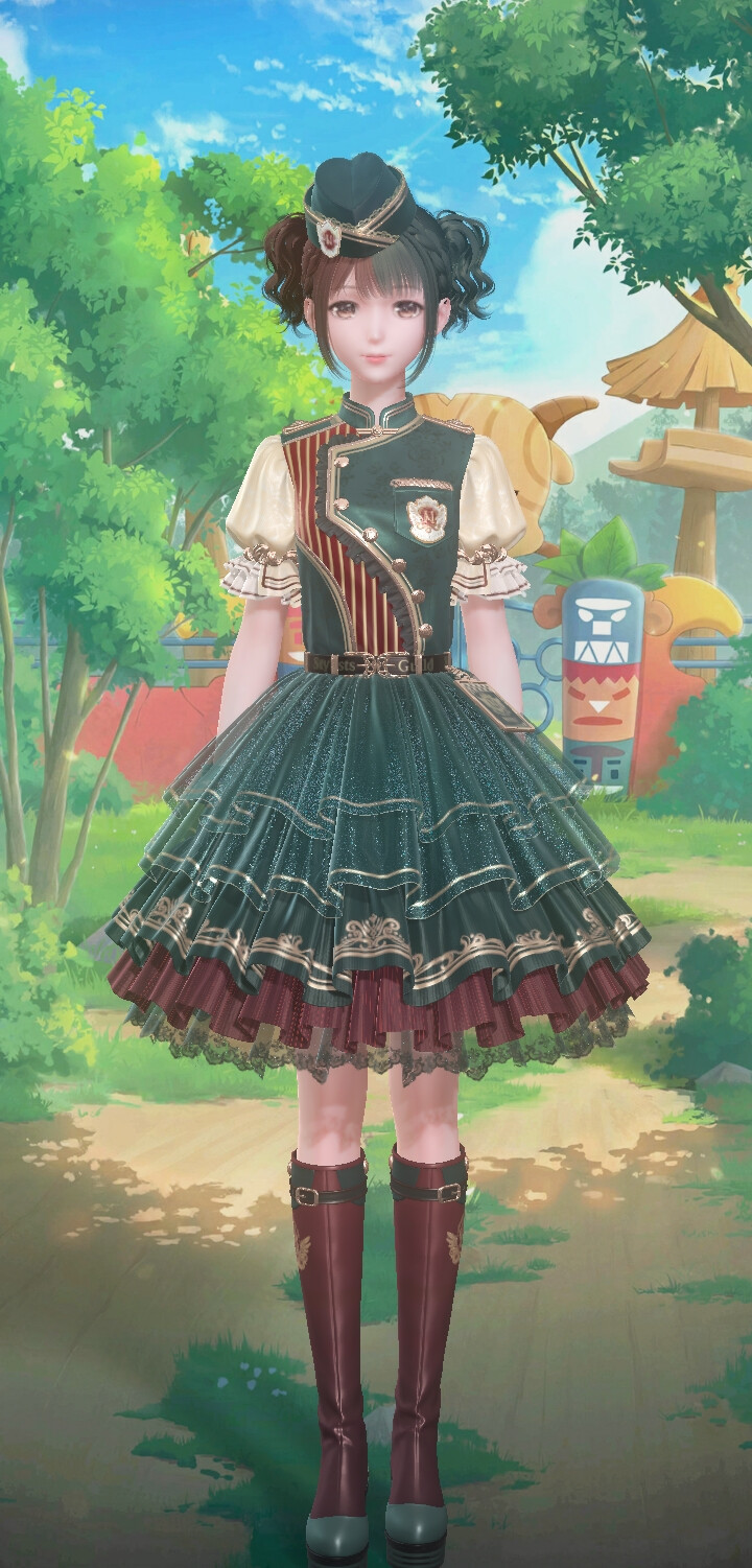 闪耀暖暖 森潮信笺