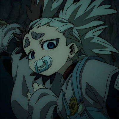 番剧：废渊战鬼
角色：池爾·桑特（Dear Santa）
动漫男头Δ