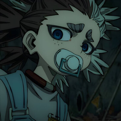 番剧：废渊战鬼
角色：池爾·桑特（Dear Santa）
动漫男头Δ