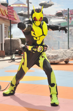 假面骑士01，高跃飞蝗。(侵权删)