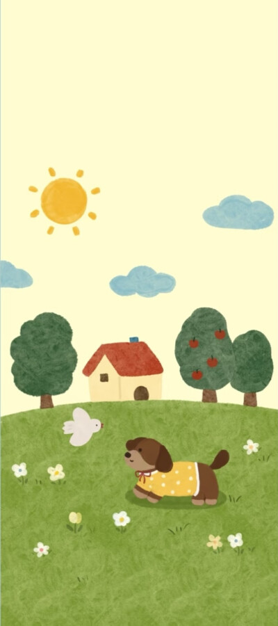 壁纸涂鸦手绘卡通