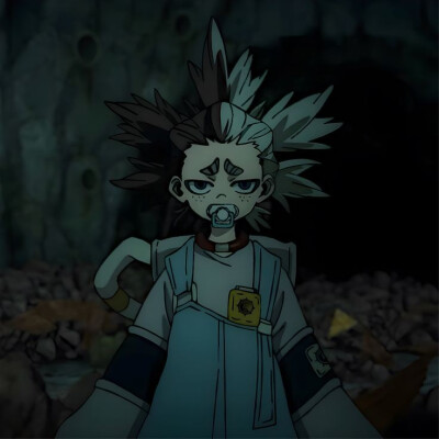 番剧：废渊战鬼
角色：池爾·桑特（Dear Santa）
动漫男头Δ