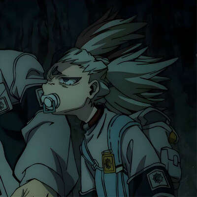 番剧：废渊战鬼
角色：池爾·桑特（Dear Santa）
动漫男头Δ