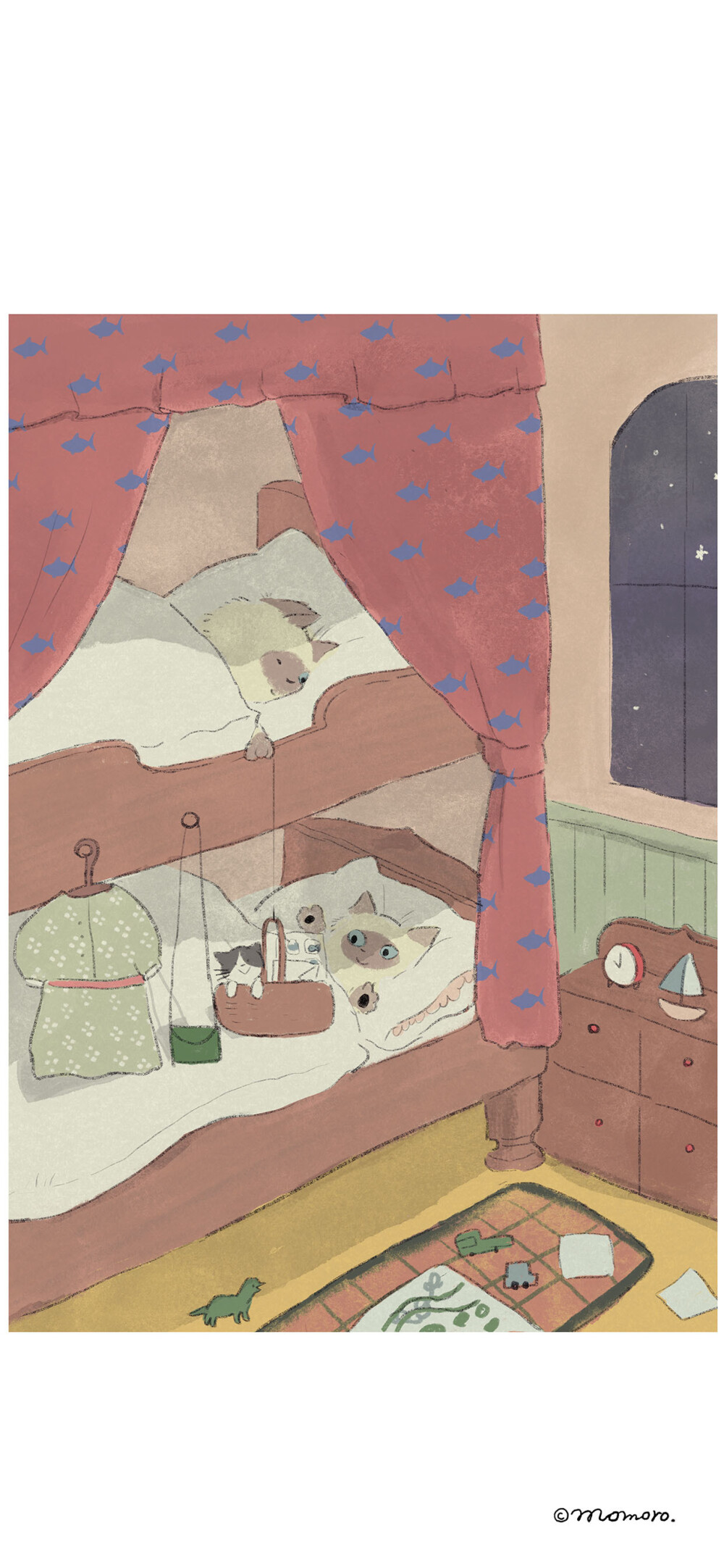 手绘 风景 壁纸背景 