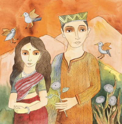 巴德里·纳拉扬（Badri Narayan，1929年7月22日-2013年9月23日）是一位印度艺术家、插画家、作家和故事讲述者。