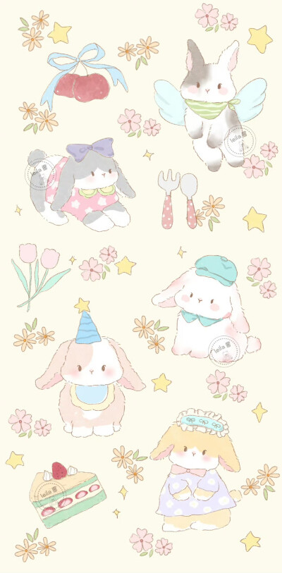 可爱壁纸套图