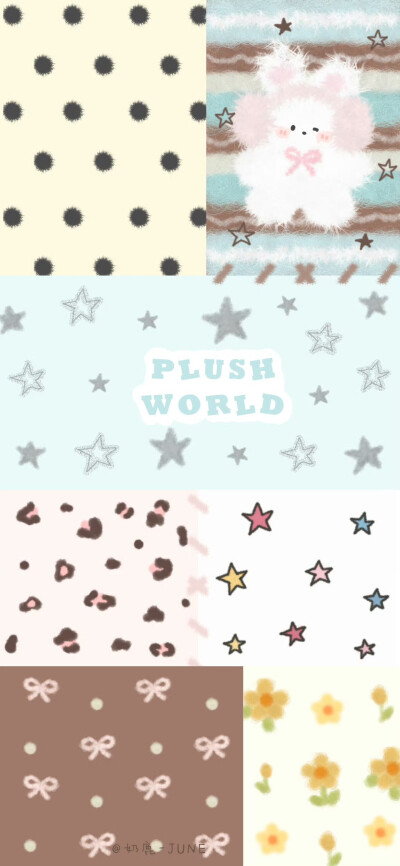 秋冬氛围感拉满的拼布壁纸