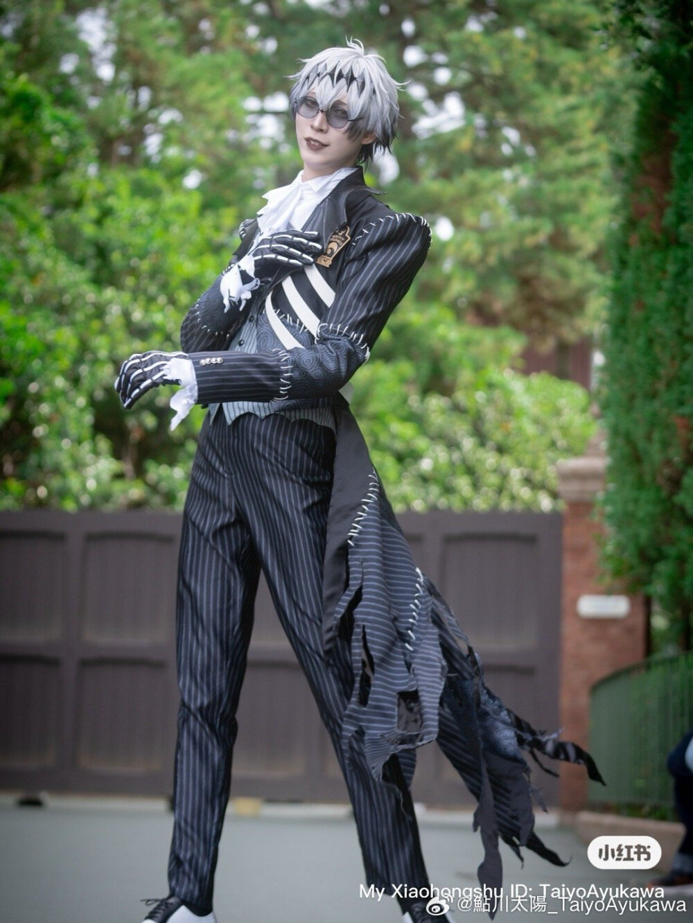 鲇川太阳&森田桐矢
扭曲仙境cos Skully&Azul