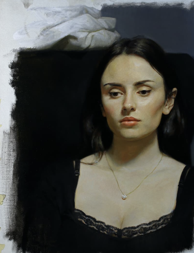 塞萨尔·桑托斯是一位古巴裔美国画家，他将古典与现代融合为一体的当代具象写实大师，其自创风格“Syncretism”（意为“融合”）堪称其艺术核心。