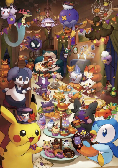 宝可梦的万圣狂欢夜派对