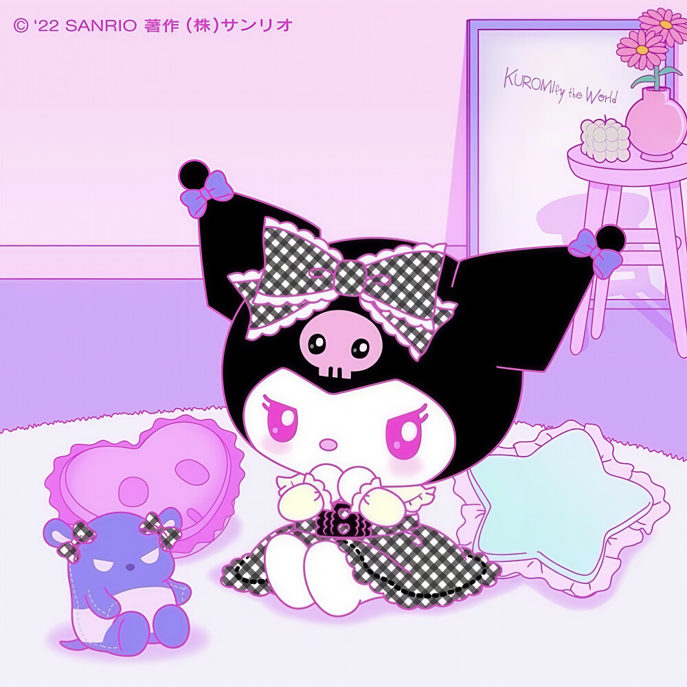 『kuromi三丽鸥』头像▪壁纸