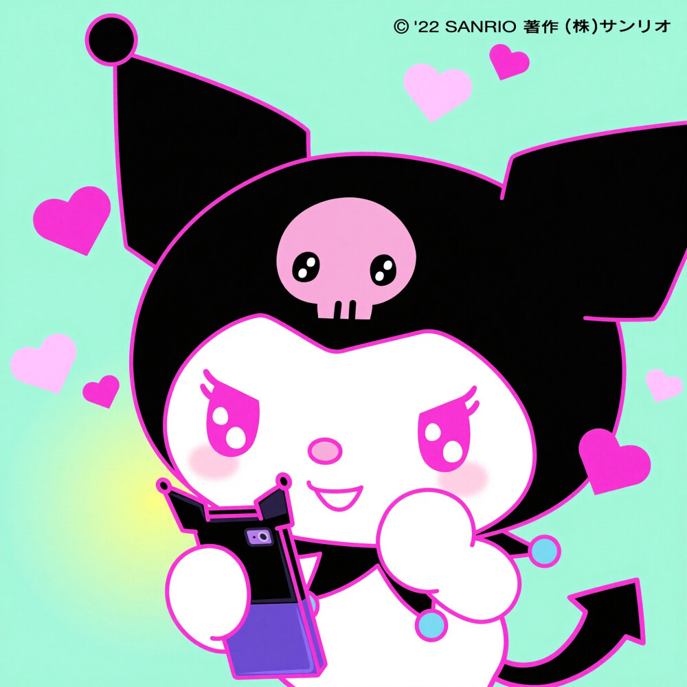 『kuromi三丽鸥』头像▪壁纸