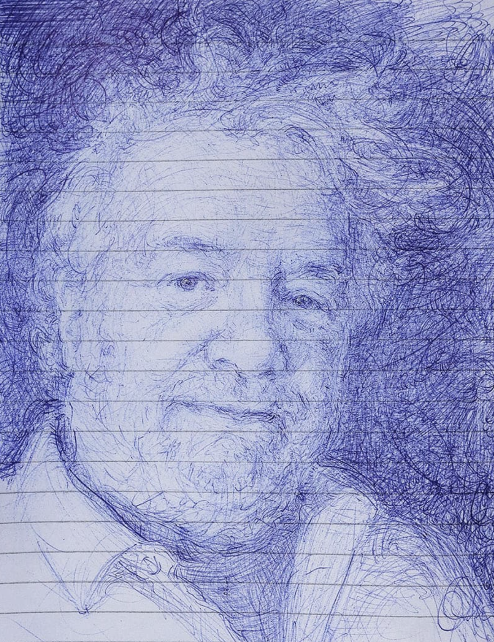 塞萨尔·桑托斯是一位古巴裔美国画家，他将古典与现代融合为一体的当代具象写实大师，其自创风格“Syncretism”（意为“融合”）堪称其艺术核心。