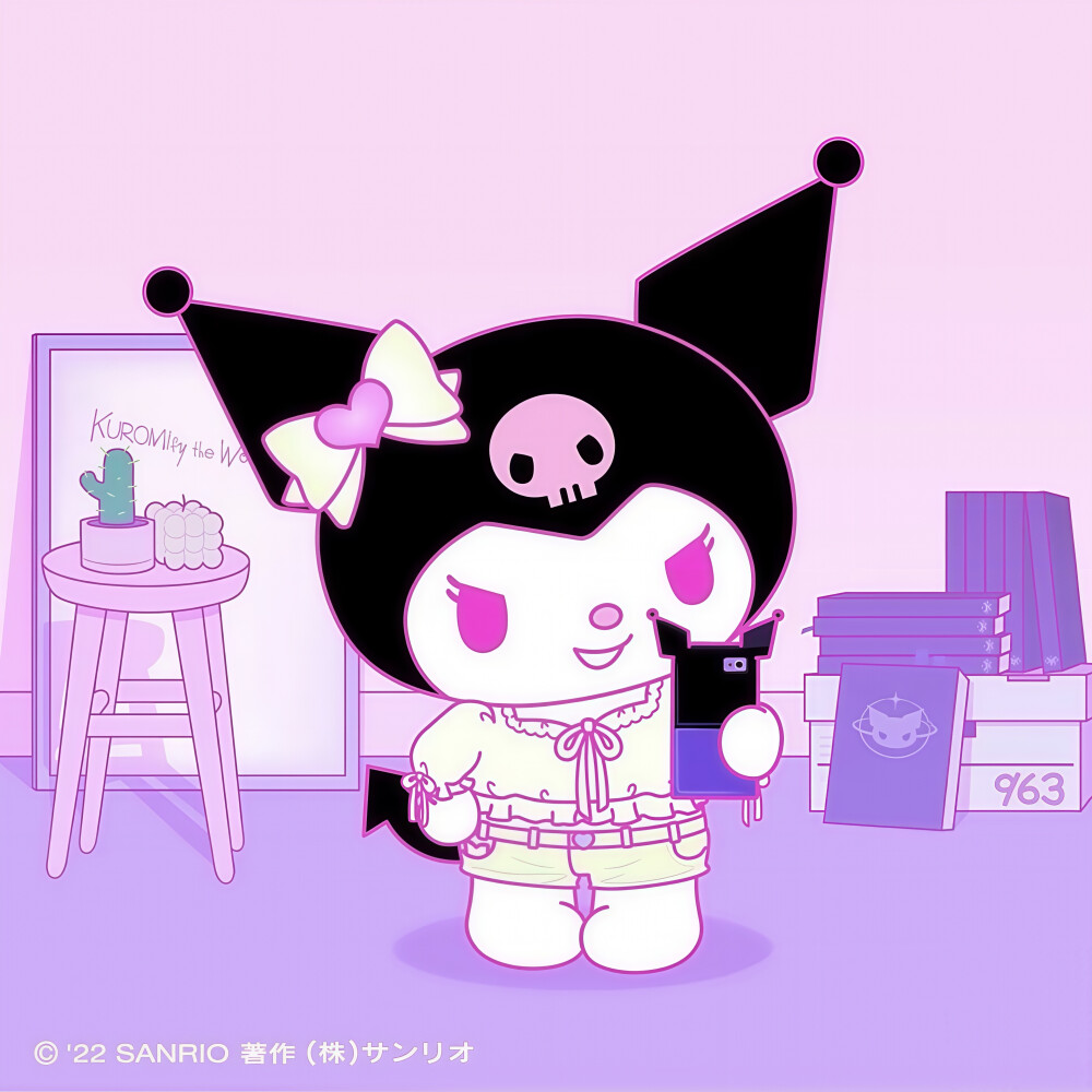 『kuromi三丽鸥』头像▪壁纸