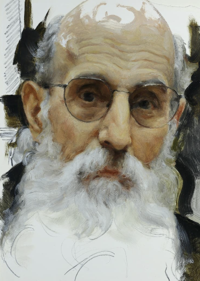 塞萨尔·桑托斯是一位古巴裔美国画家，他将古典与现代融合为一体的当代具象写实大师，其自创风格“Syncretism”（意为“融合”）堪称其艺术核心。