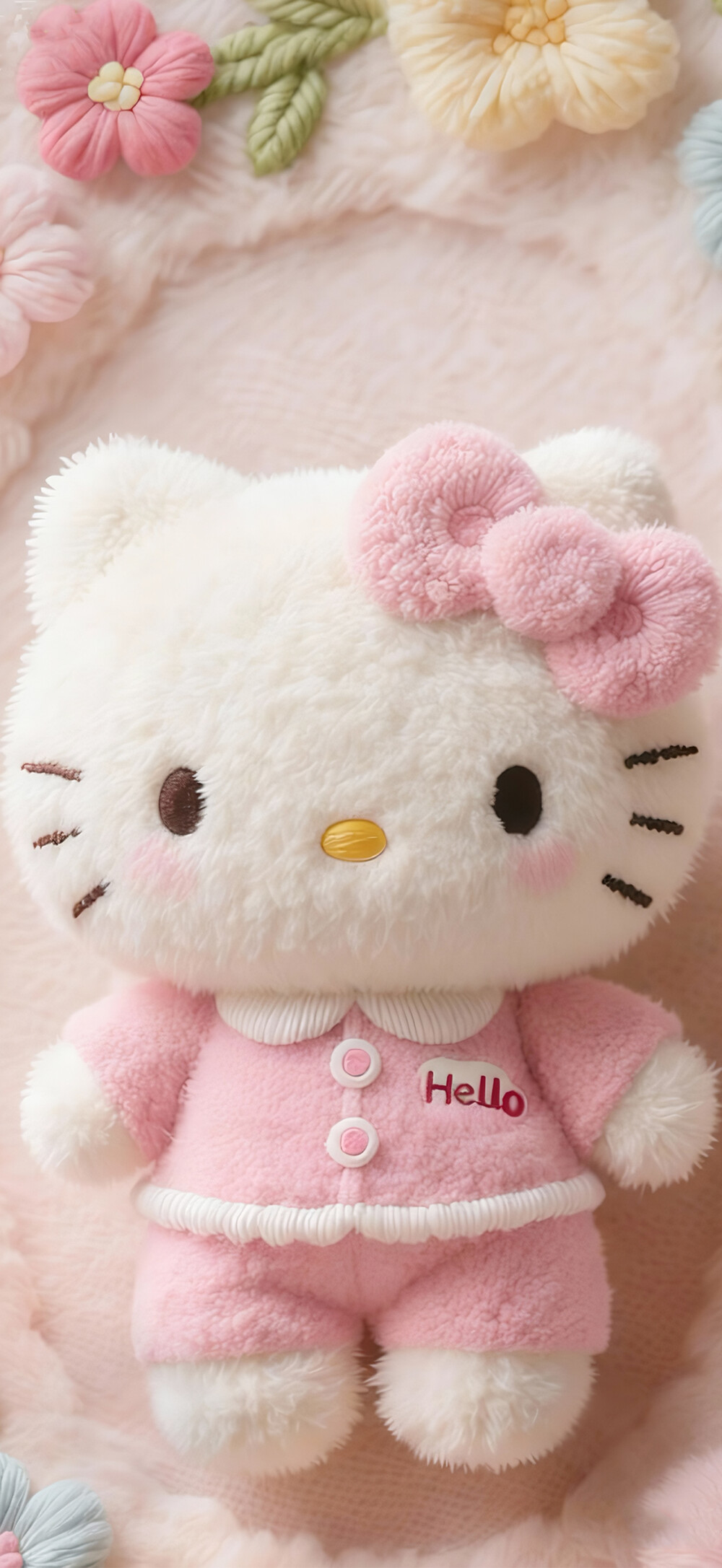 毛茸茸hello kitty