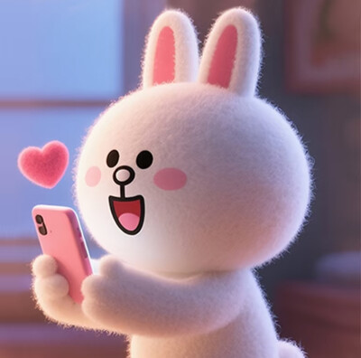 布朗熊可妮兔头像