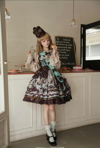 这条还真的是超级小蛋糕来着鸭，就是这个超级萌好嘛，老婆们
#lo安利 #lo #lolita安利 