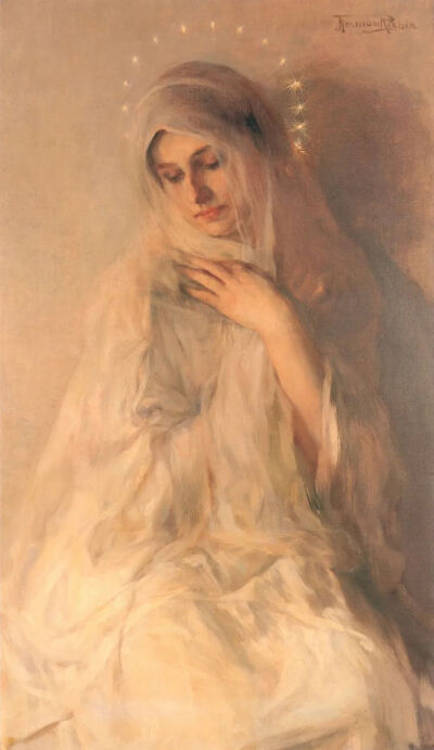 《圣母玛利亚》madonne
赫尔曼·让·约瑟夫·里奇尔（Hermann Jean Joseph Richir）
1922年；尺寸未知；画布油画