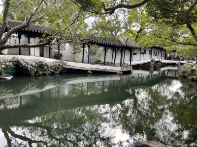 苏州拙政园一角