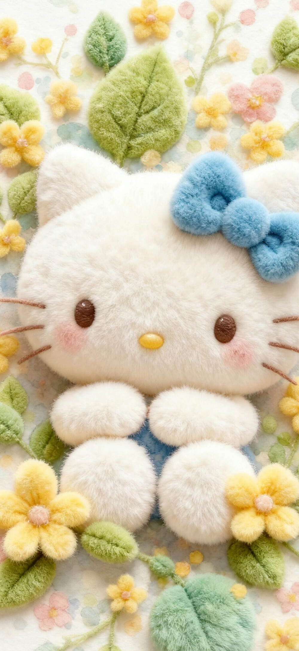 毛茸茸hello kitty