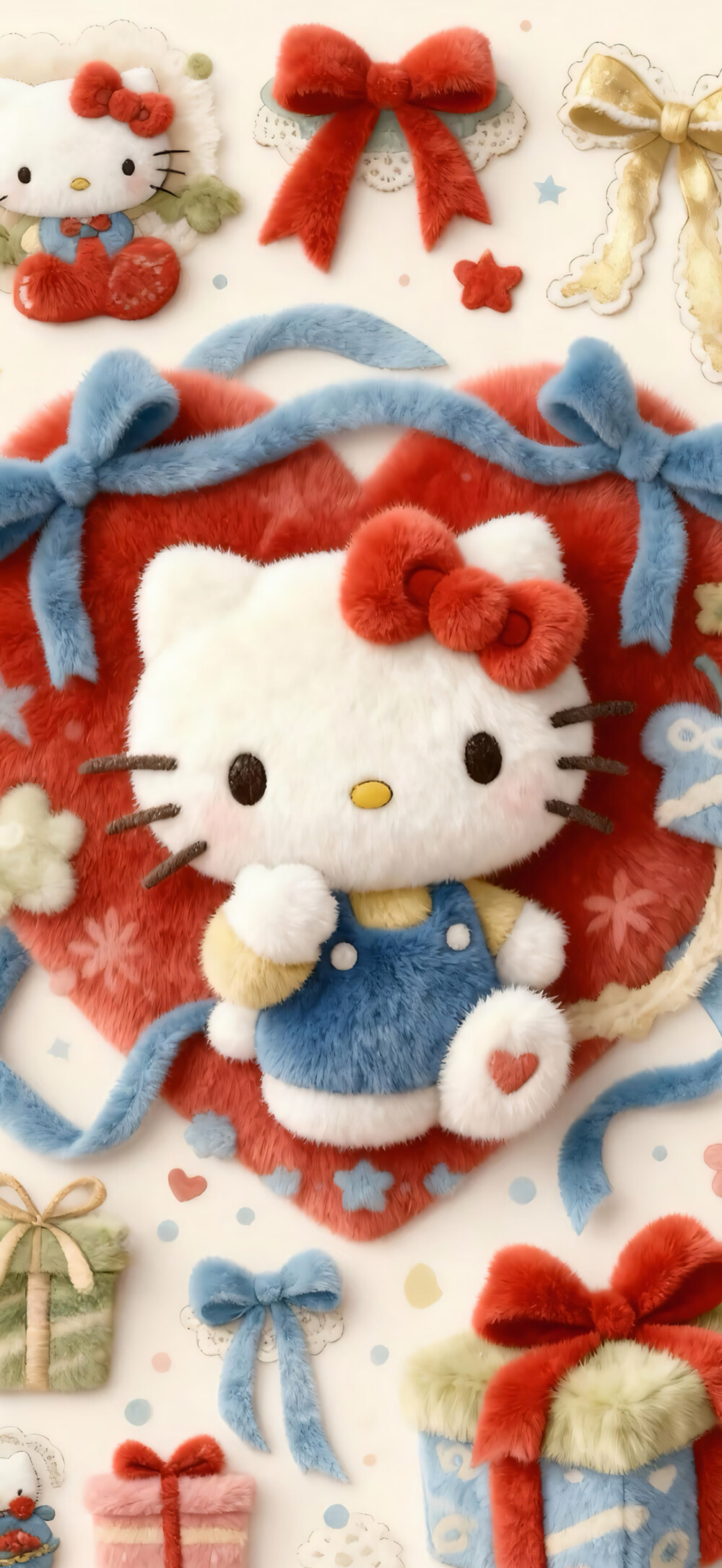 毛茸茸hello kitty