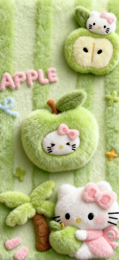 毛茸茸hello kitty