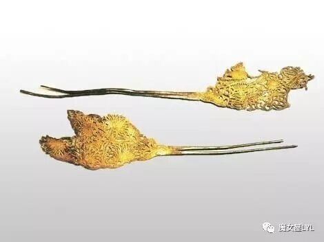 唐朝金钗