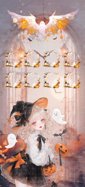 万圣节系列 背景图