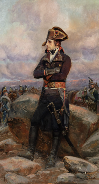 爱德华·德耶尔，《波拿巴在意大利》（1908）