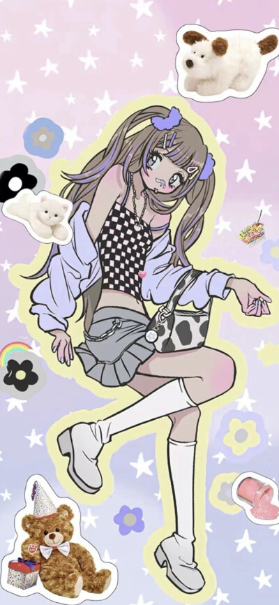 Y2k壁纸，古早亚文化壁纸