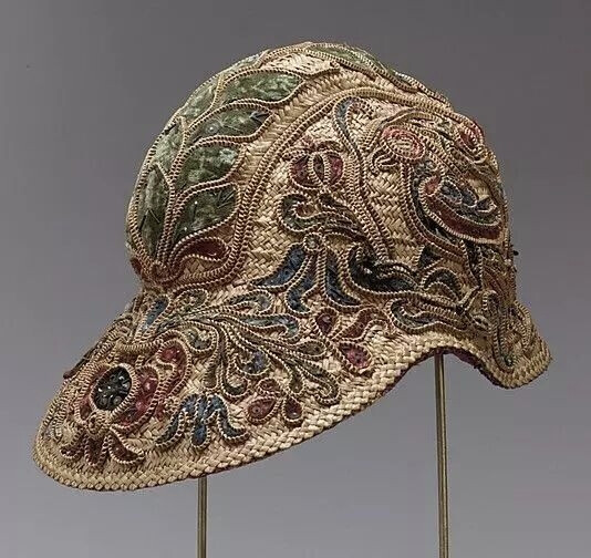 十六世纪的西班牙刺绣头盔