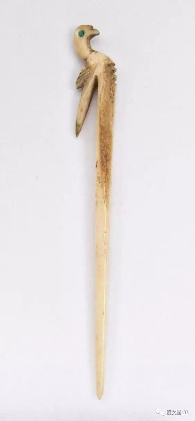 唐朝骨和龟壳发簪