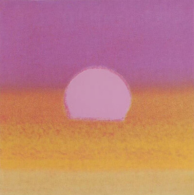 日落。作者：安迪·沃霍尔 ​