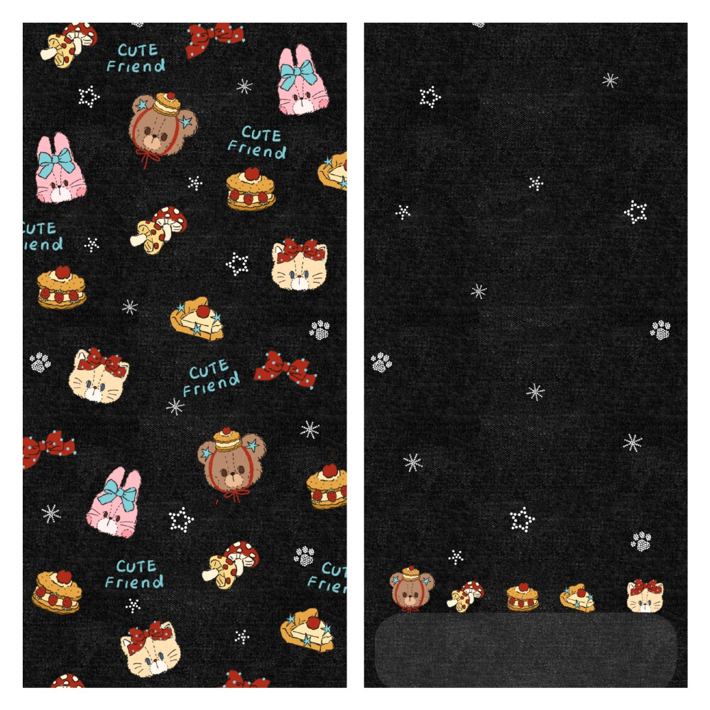 复古牛仔系列配套壁纸