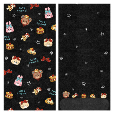 复古牛仔系列配套壁纸