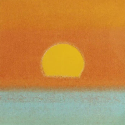 日落。作者：安迪·沃霍尔 ​